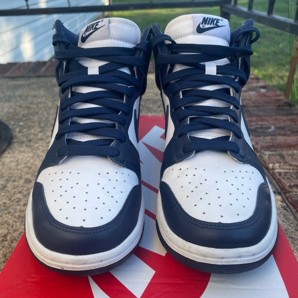 Women’s Nike Dunk High Championship Navy - Picture 4 of 12